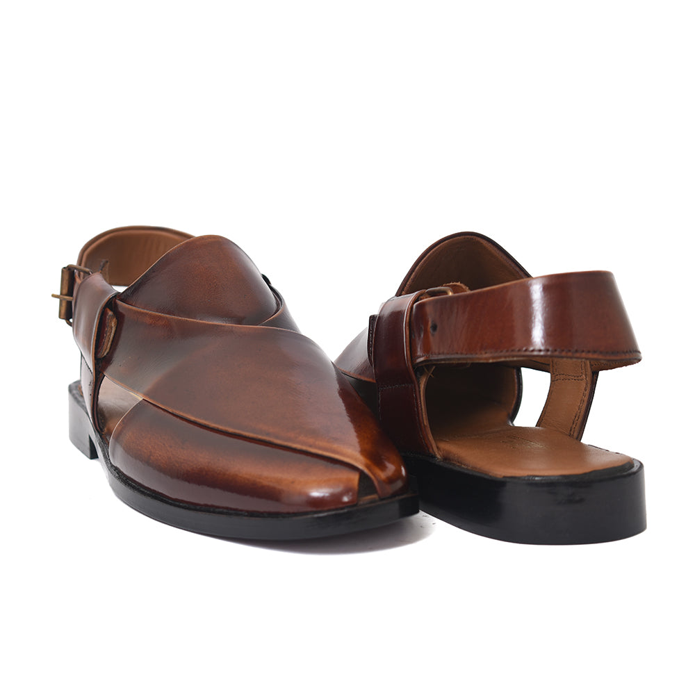 Brown Dual Tone Heritage Peshawari