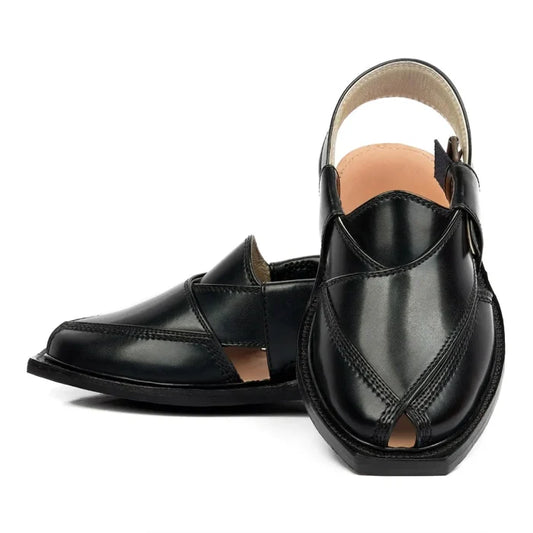 Black Quetta Norozi Chappal