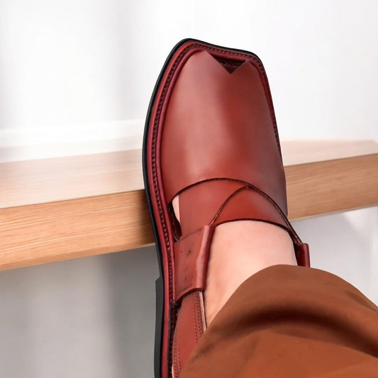 Classic Mustard Peshawari Chappal